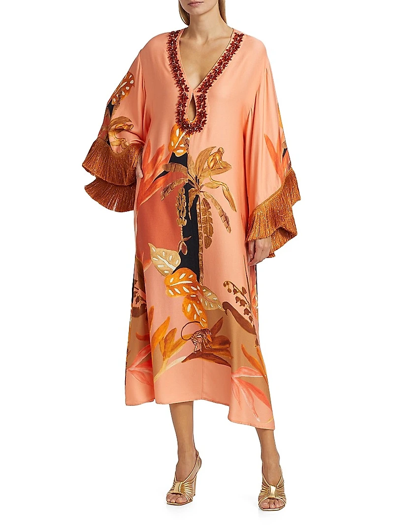 Bananier Caftan Maxi Dress