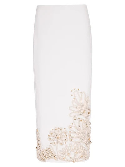 Dune Beaded Rope-Trimmed Maxi Skirt