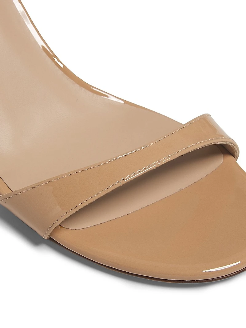 Nudist II 75MM Patent Leather Sandals