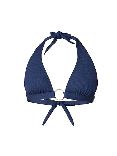 Ring Halter Bikini Top