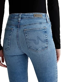 Mari Straight-Leg Crop Jeans