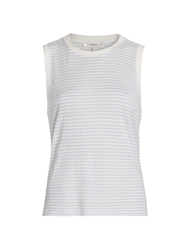 Linen Muscle T-Shirt