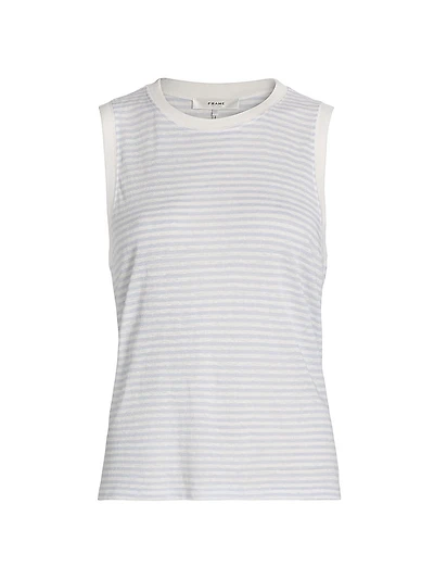 Linen Muscle T-Shirt