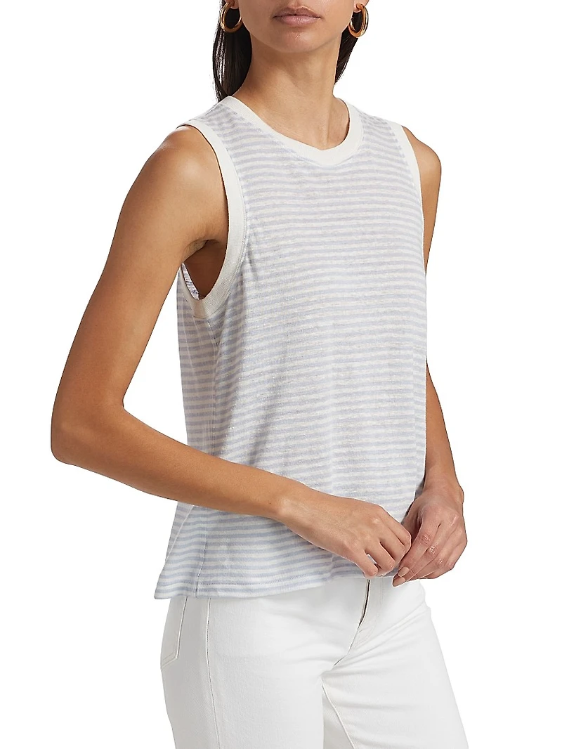 Linen Muscle T-Shirt