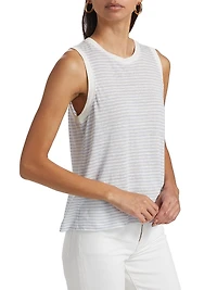 Linen Muscle T-Shirt