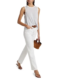 Linen Muscle T-Shirt