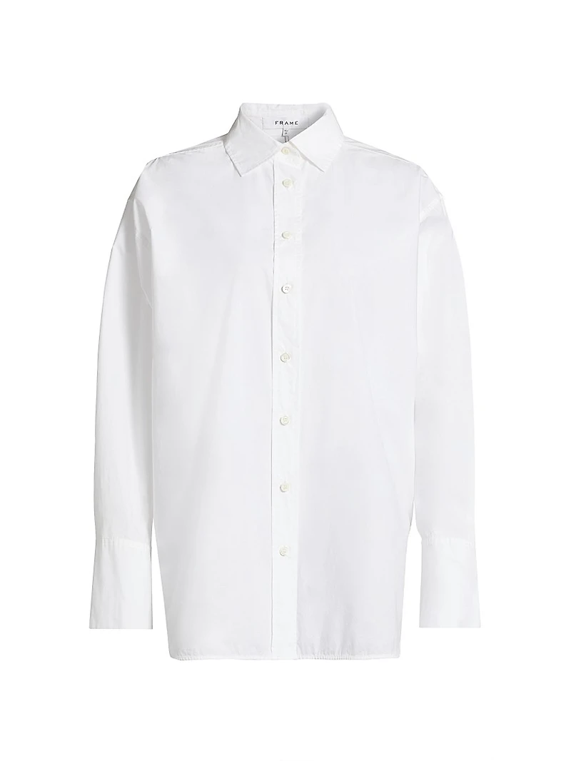 Exaggerated Cotton Oversized Shirt