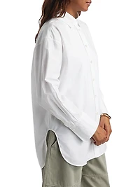 Exaggerated Cotton Oversized Shirt