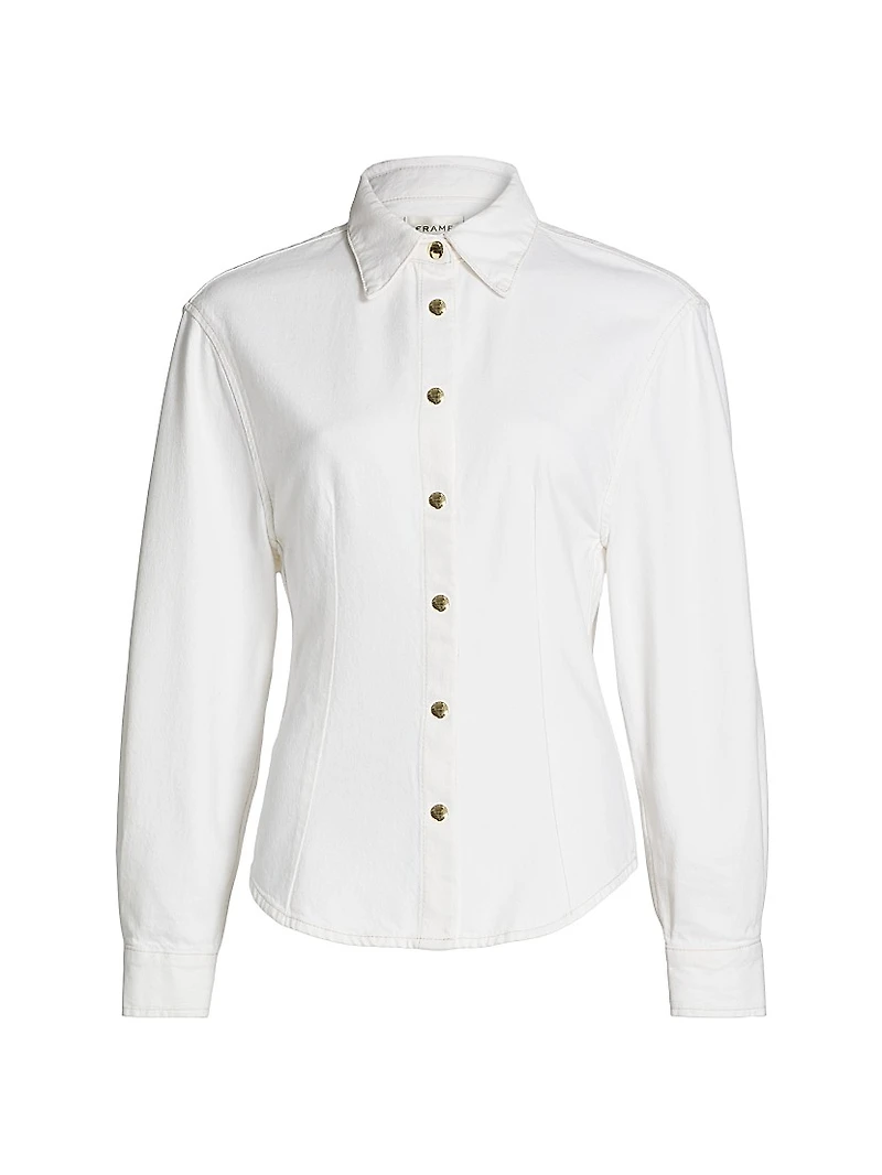 Sculpted Cotton Shirt