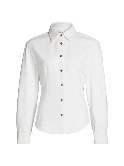 Sculpted Cotton Shirt