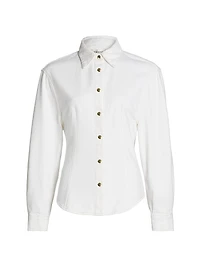 Sculpted Cotton Shirt