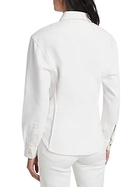 Sculpted Cotton Shirt