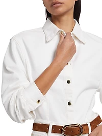 Sculpted Cotton Shirt