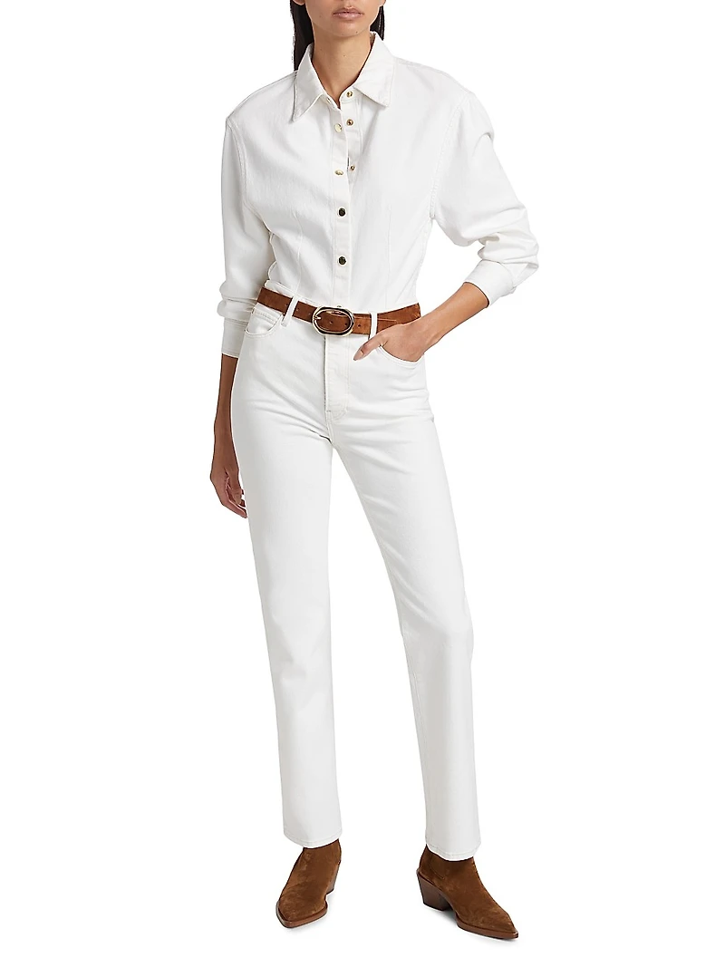 Sculpted Cotton Shirt