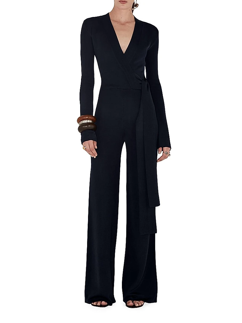 Elemental Tie Jumpsuit