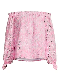 Jamielynn Off-the-Shoulder Blouse