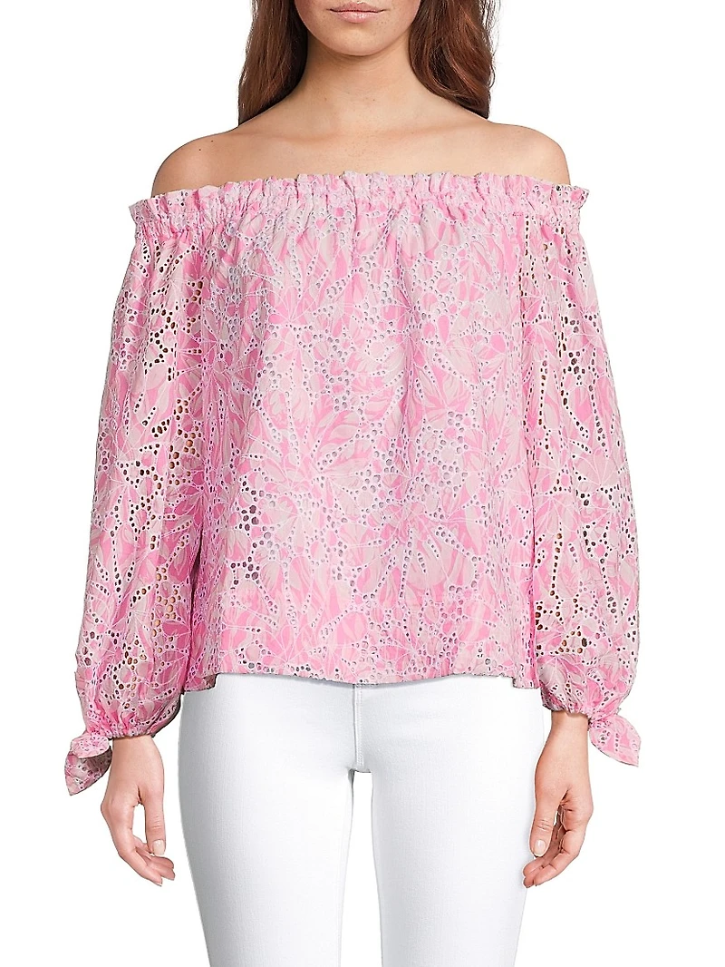 Jamielynn Off-the-Shoulder Blouse