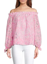 Jamielynn Off-the-Shoulder Blouse