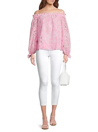 Jamielynn Off-the-Shoulder Blouse