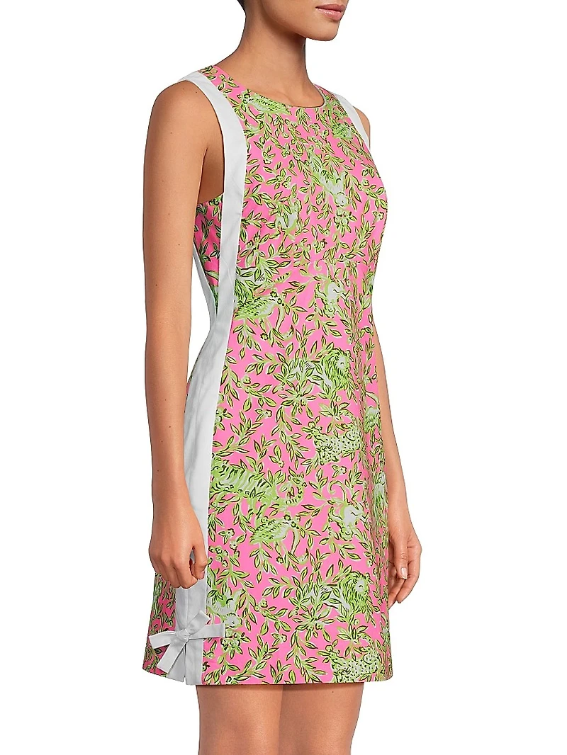 Beckler Printed Minidress