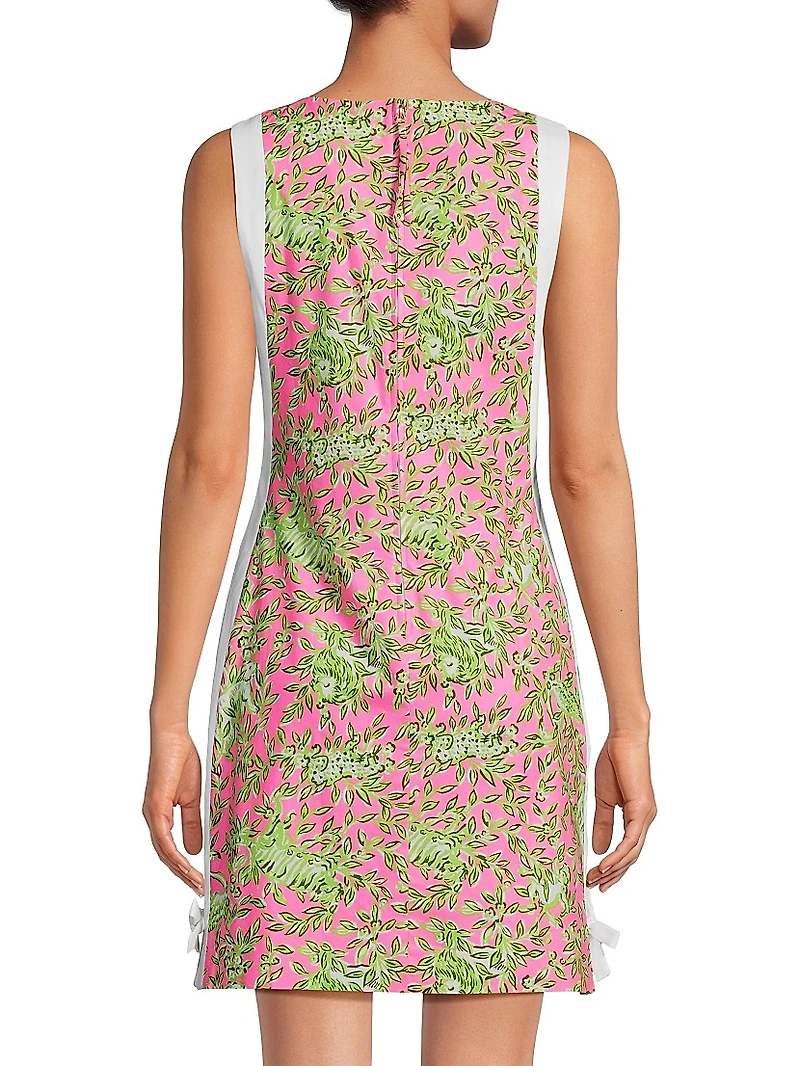 Beckler Printed Minidress