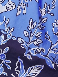 Kenni Floral Strapless Midi-Dress