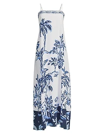 Jesslyn Silk Maxi Slip Dress