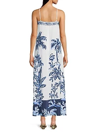 Jesslyn Silk Maxi Slip Dress