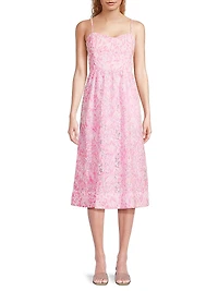 Allarie Cotton Midi-Dress