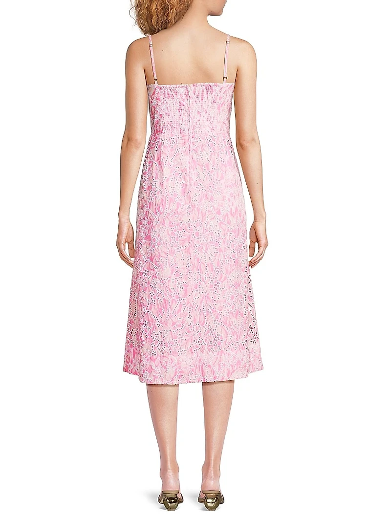 Allarie Cotton Midi-Dress