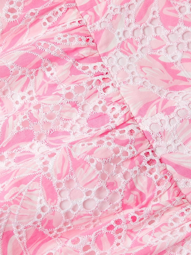 Allarie Cotton Midi-Dress