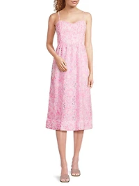 Allarie Cotton Midi-Dress