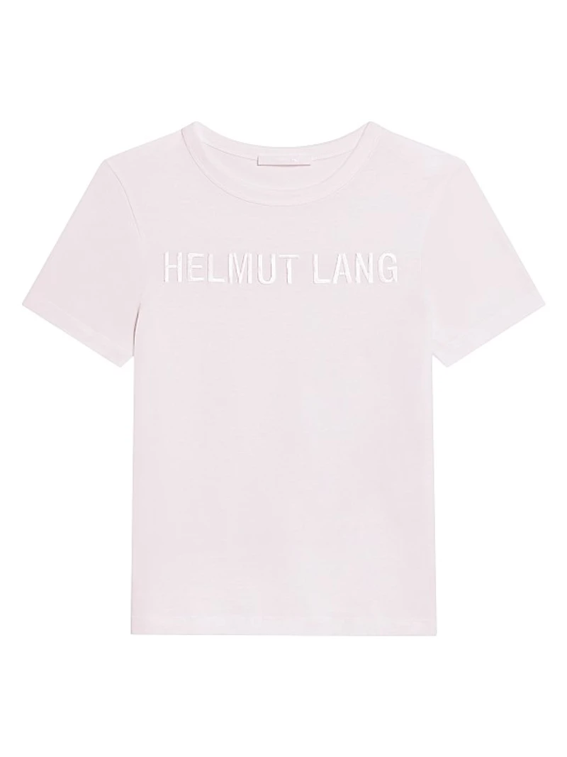 Embroidered Cotton Logo T-Shirt