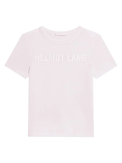 Embroidered Cotton Logo T-Shirt