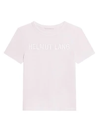 Embroidered Cotton Logo T-Shirt