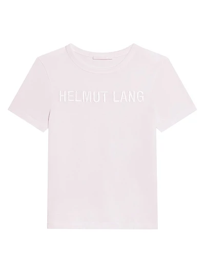 Embroidered Cotton Logo T-Shirt