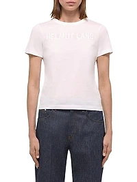 Embroidered Cotton Logo T-Shirt