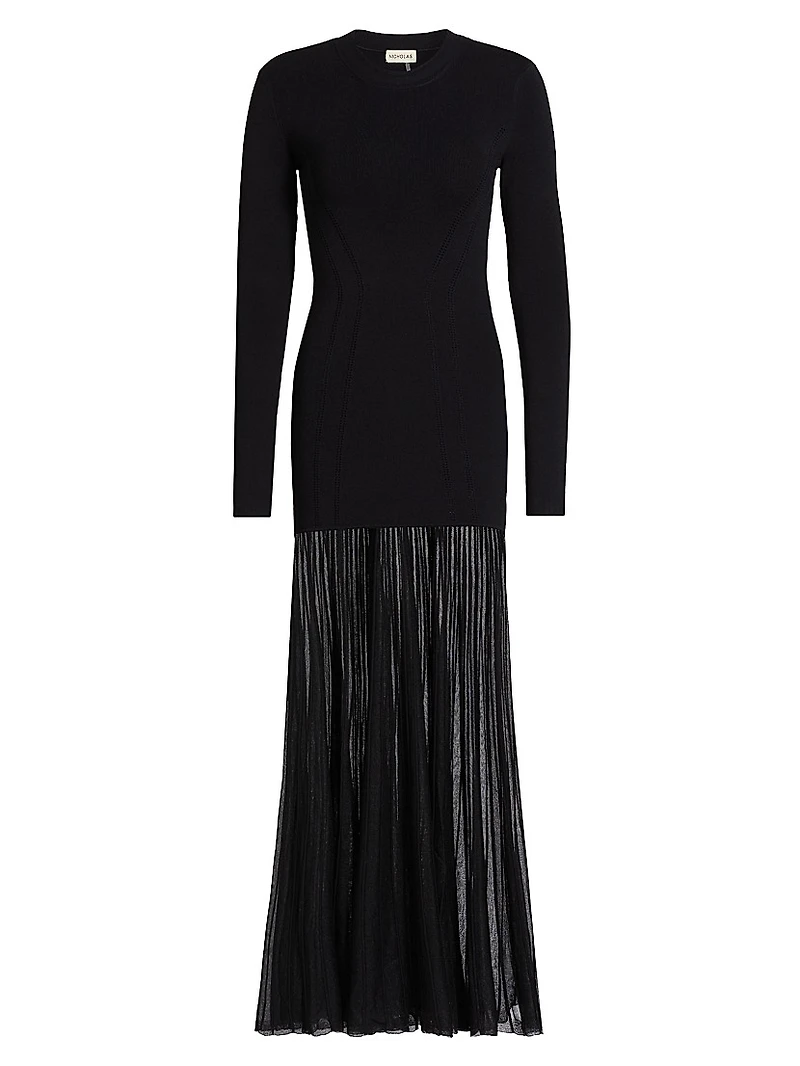 Paz Milano Stitch Maxi Dress