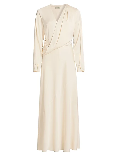 Yuri Twist-Detailed Maxi Dress