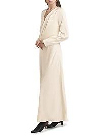 Yuri Twist-Detailed Maxi Dress