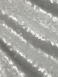 Daphne Sequin Long-Sleeve Minidress