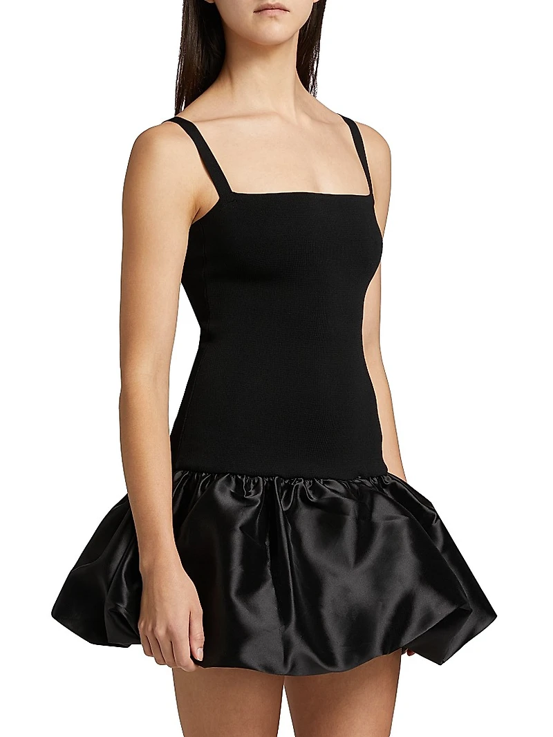 Petunia Milano-Stitch Bubble Minidress