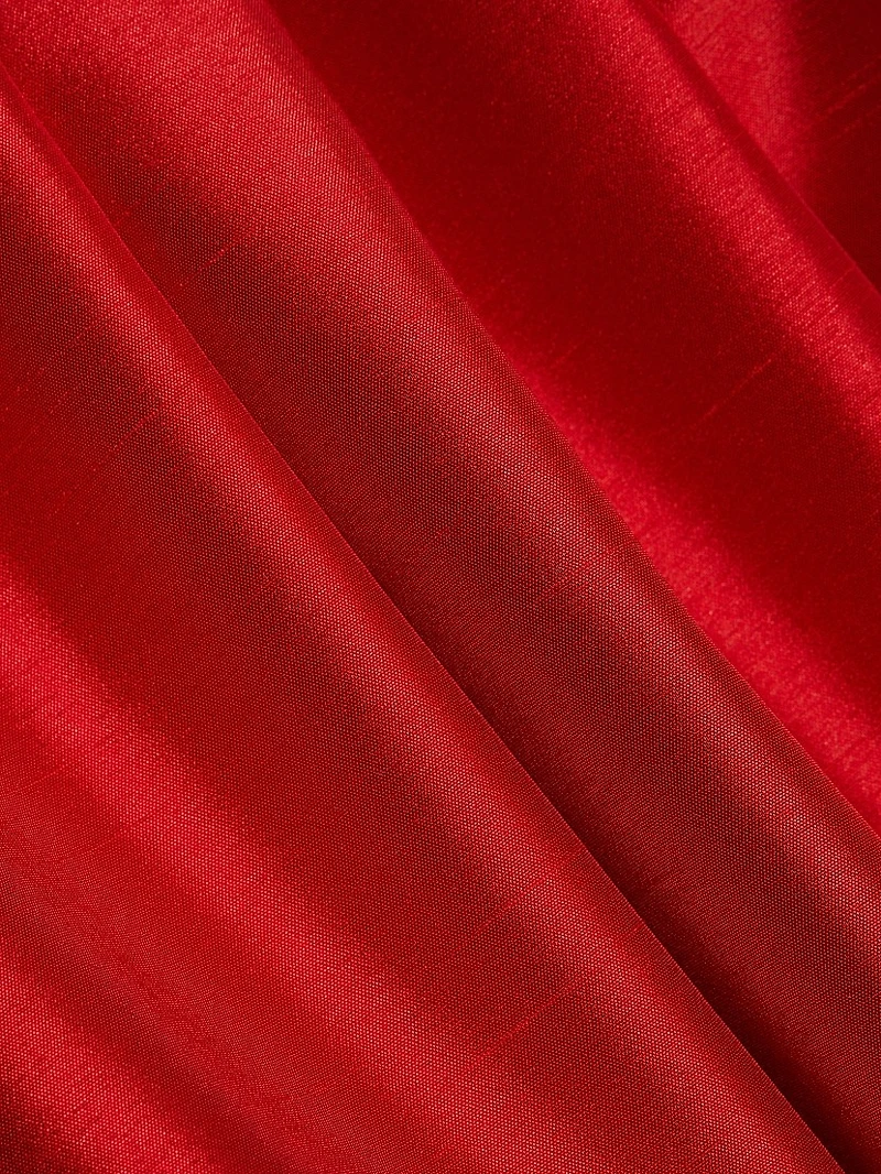 Winx Taffeta Bow-Detailed Minidress