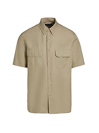 Short-Sleeve Double-Pocket Shirt