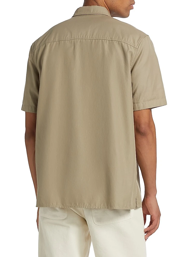 Short-Sleeve Double-Pocket Shirt