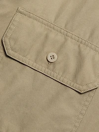 Short-Sleeve Double-Pocket Shirt