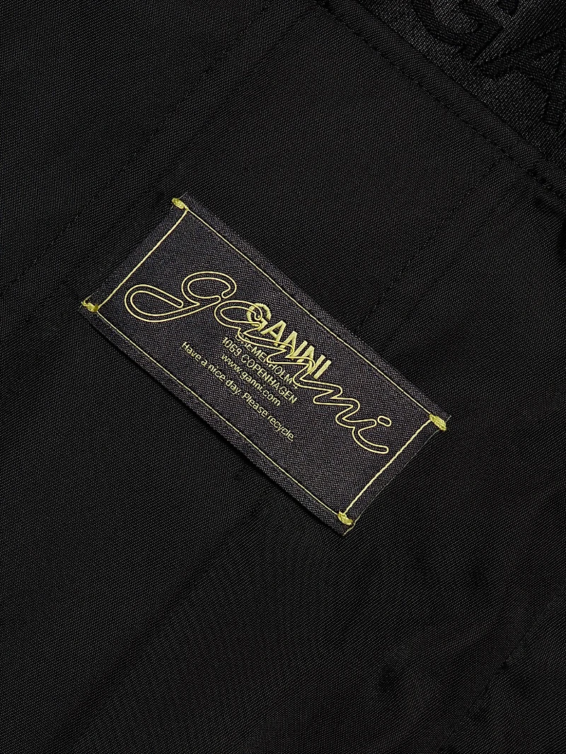 Duchesse Pleated Miniskirt