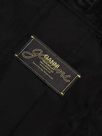 Duchesse Pleated Miniskirt