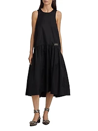 Duchesse Tiered Midi-Dress