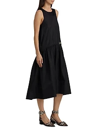 Duchesse Tiered Midi-Dress